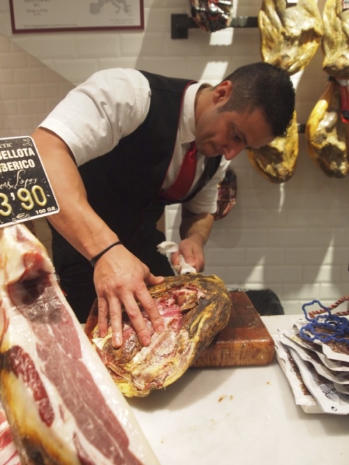Slice of Iberian Ham